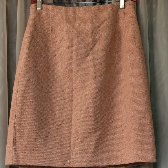 Chadwicks Pink Tweed Skirt size 4P - Picture 1 of 3